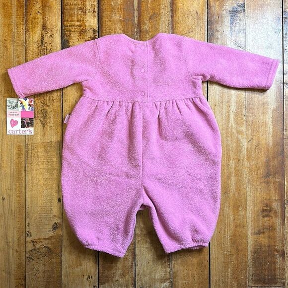 Vintage Carters romper 3 to 6 months one piece outfit purple retro y2k 90s - Picture 4 of 4